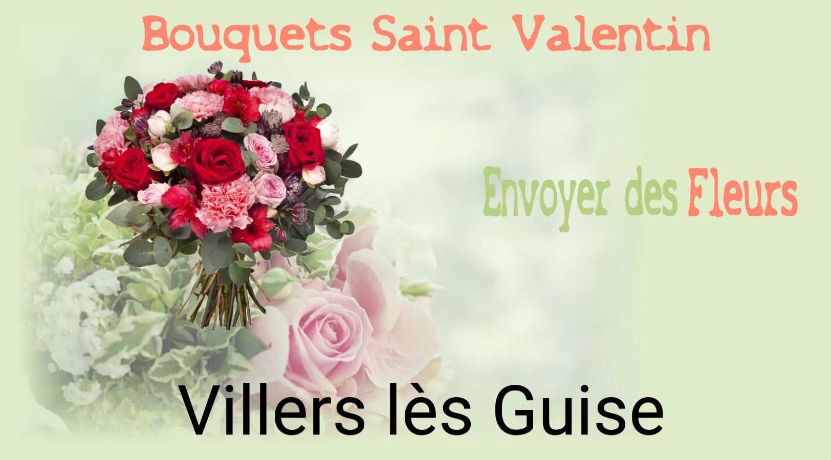 Roses de Saint-Valentin livrées à Villers-lès-Guise